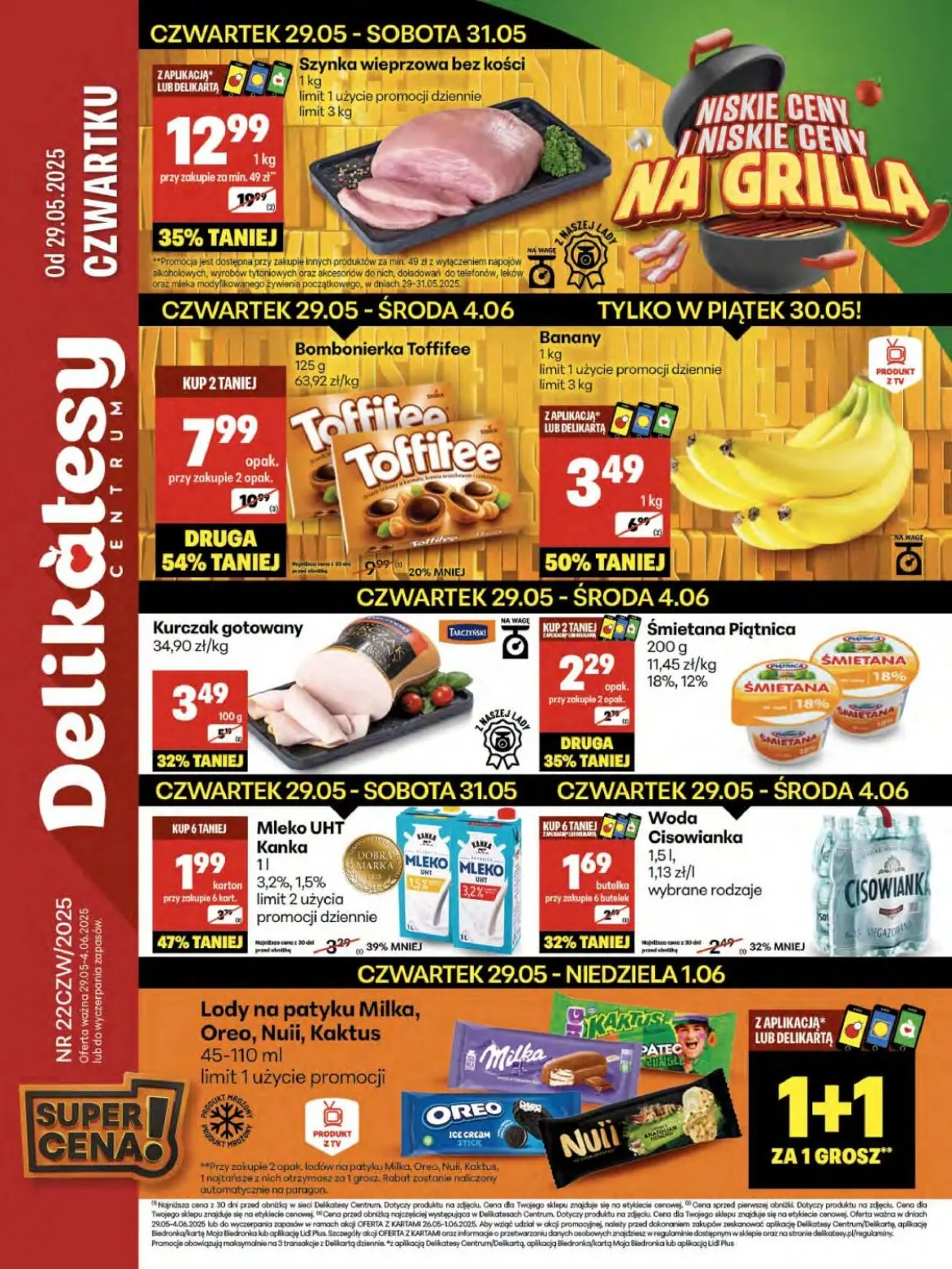 gazetka promocyjna Delikatesy Centrum Od czwartku - Strona 1