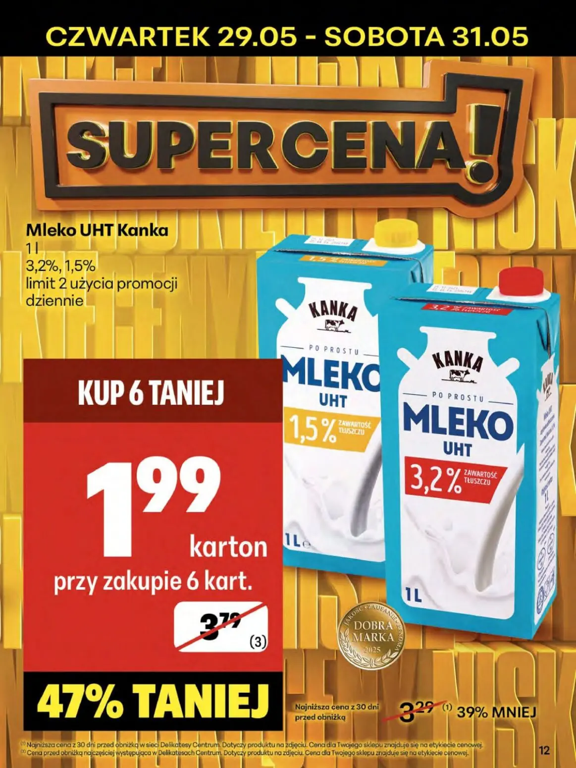 gazetka promocyjna Delikatesy Centrum Od czwartku - Strona 12