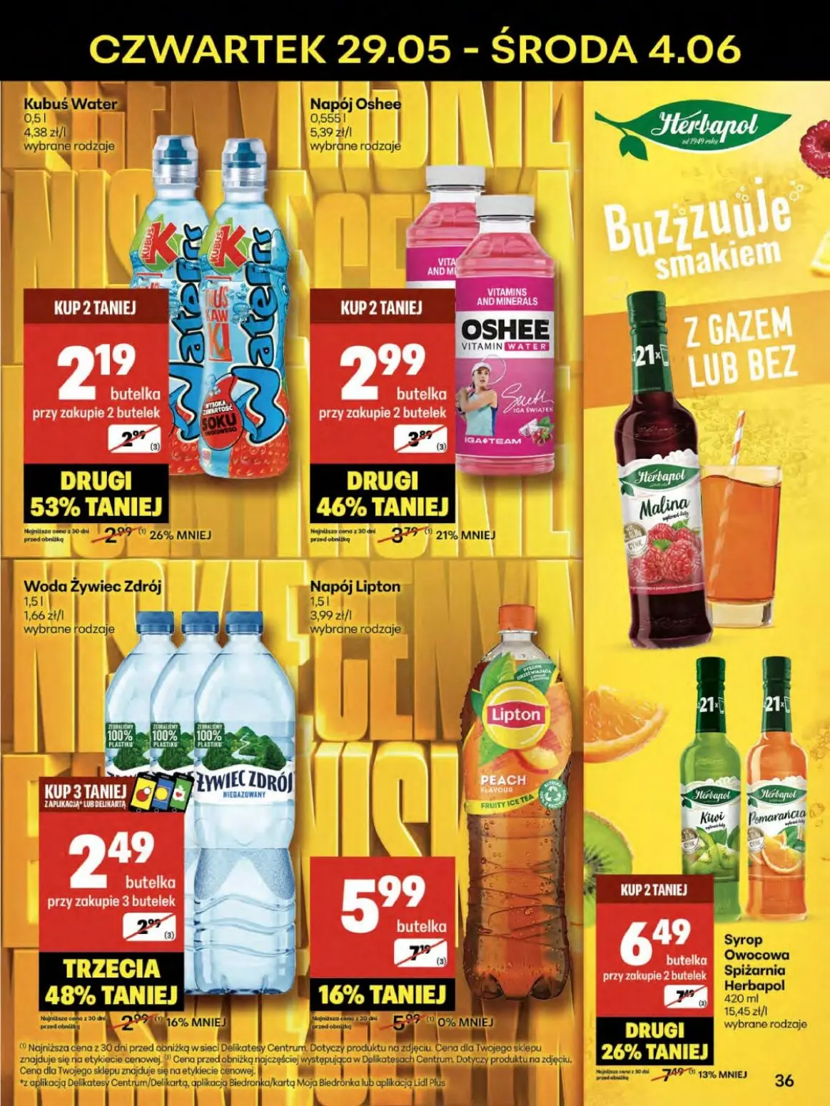 gazetka promocyjna Delikatesy Centrum Od czwartku - Strona 36