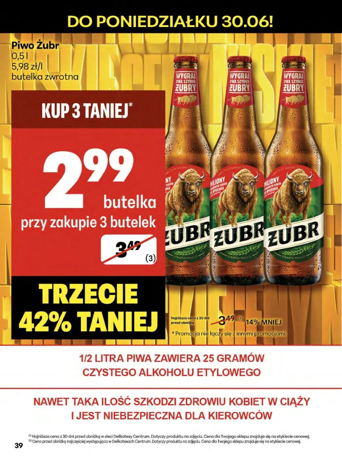 gazetka promocyjna Delikatesy Centrum Od czwartku - Strona 39