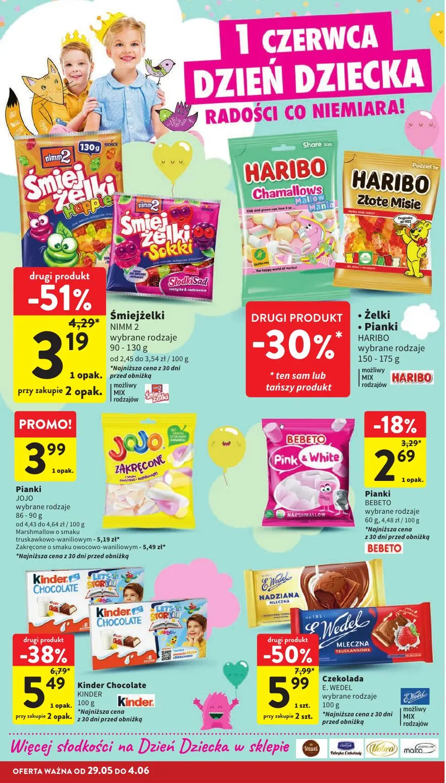 gazetka promocyjna Intermarche Mega okazje na Dzień Dziecka 🎈 - Strona 4