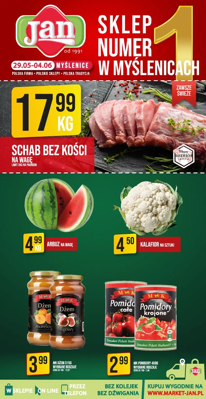 gazetka promocyjna Jan Myślenice - Strona 1