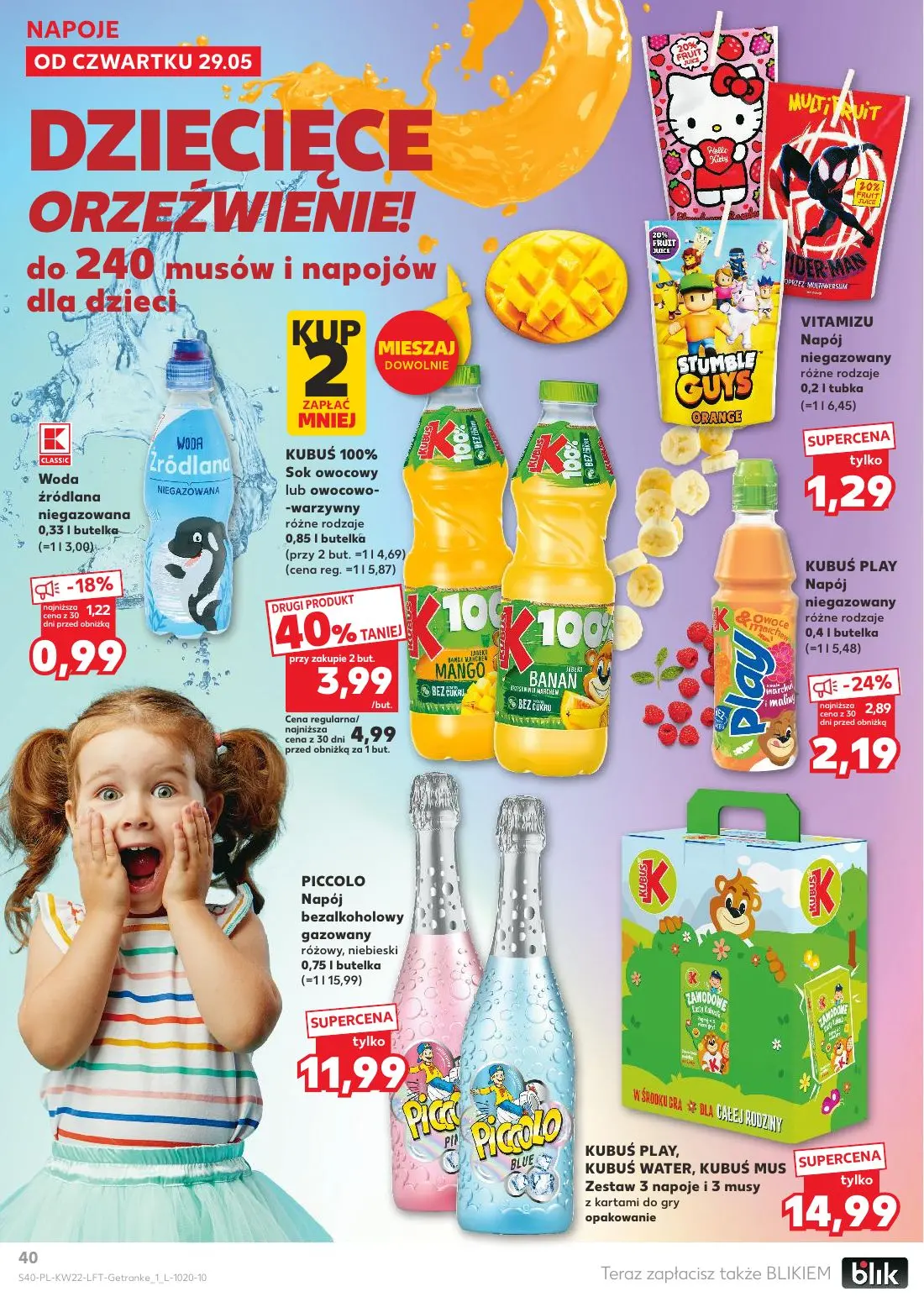 gazetka promocyjna Kaufland Dzień dziecka - Strona 40