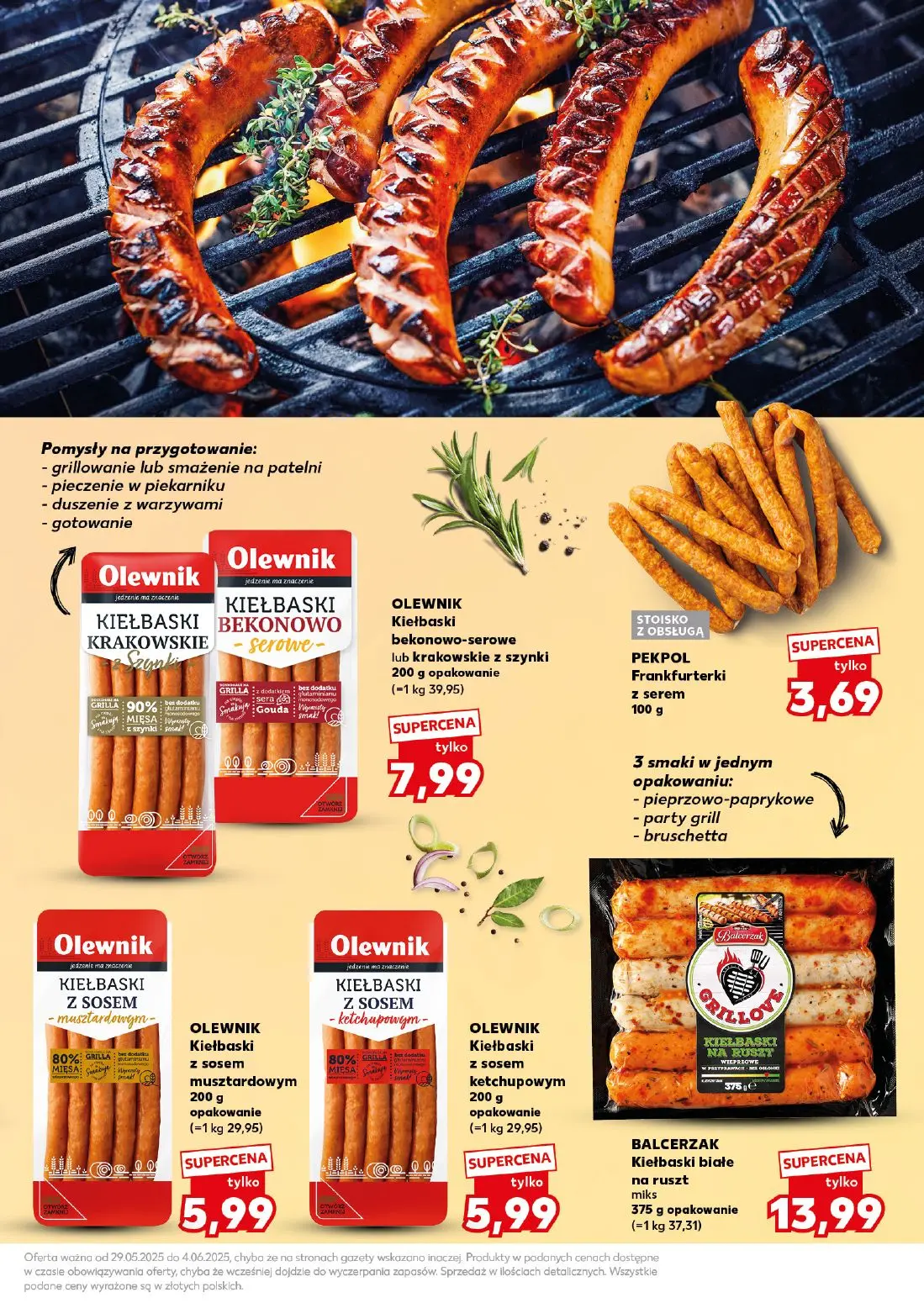 gazetka promocyjna Kaufland Grill taki, jaki lubisz! - Strona 5