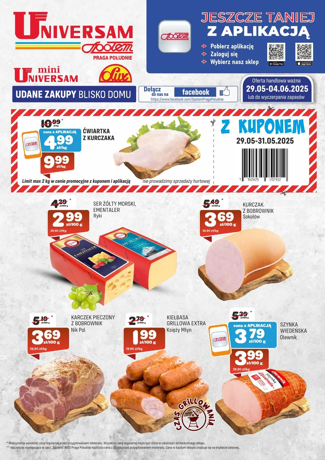 gazetka promocyjna Społem Praga Udane zakupy blisko domu - Strona 1