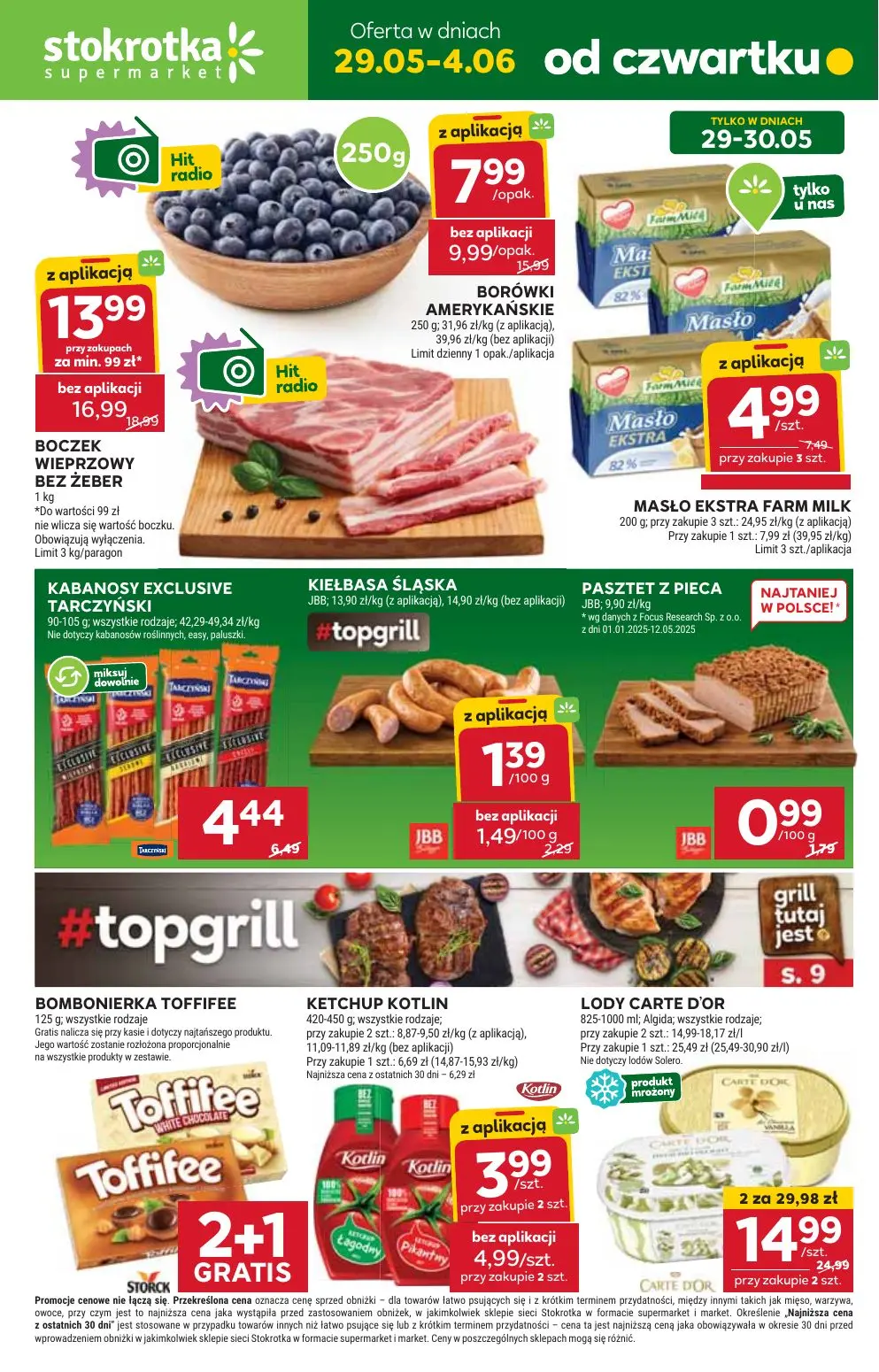 gazetka promocyjna Stokrotka Supermarket Od czwartku - Strona 1