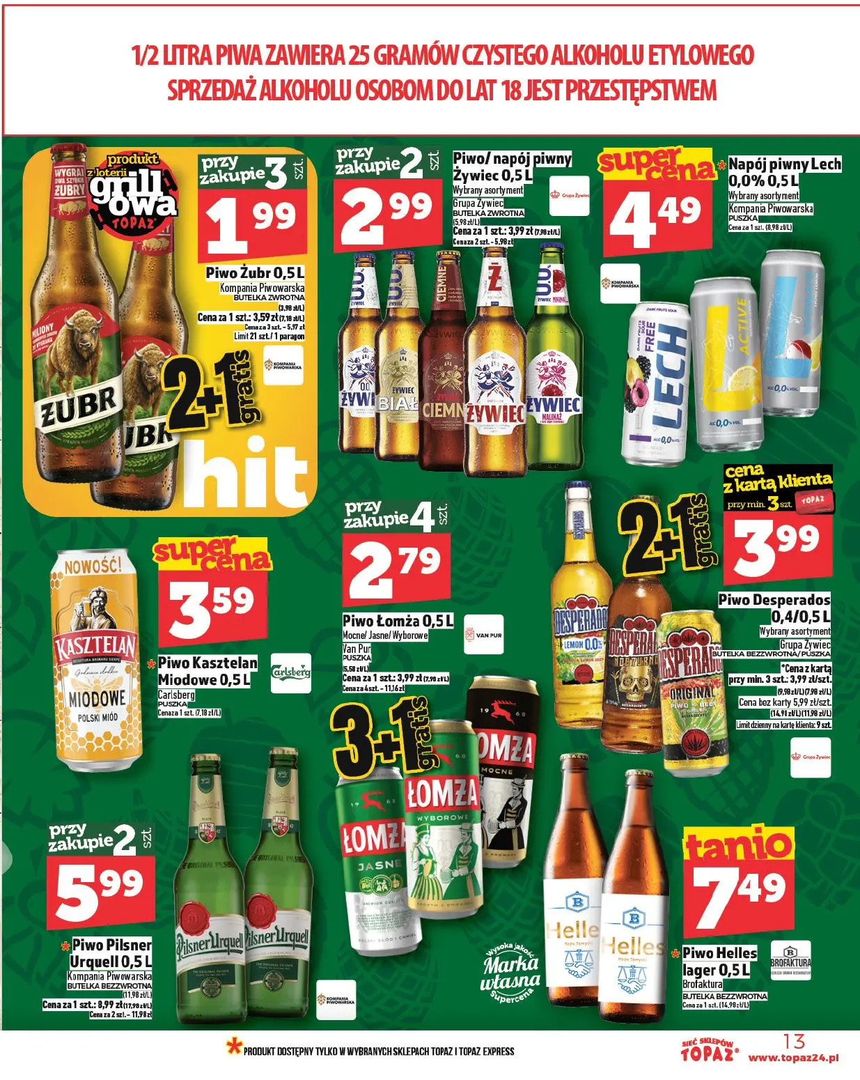 gazetka promocyjna Topaz Ogólna - Strona 13