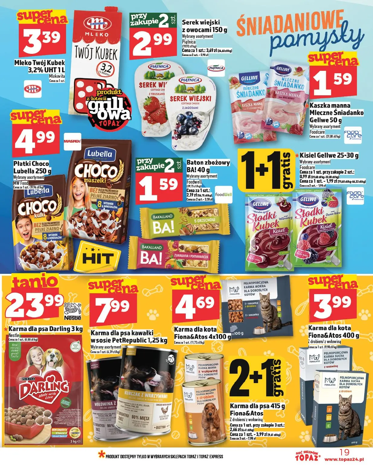 gazetka promocyjna Topaz Ogólna - Strona 19