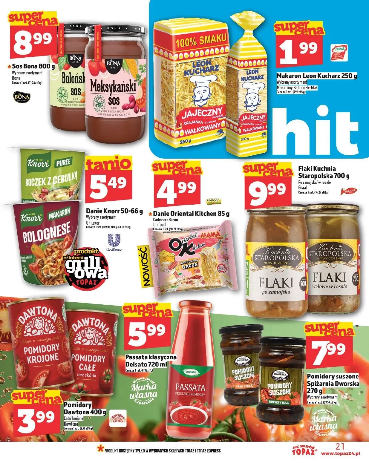 gazetka promocyjna Topaz Ogólna - Strona 21