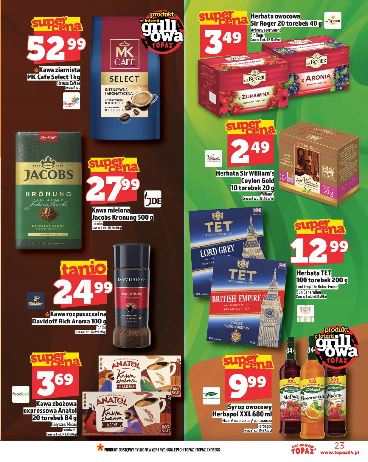 gazetka promocyjna Topaz Ogólna - Strona 23