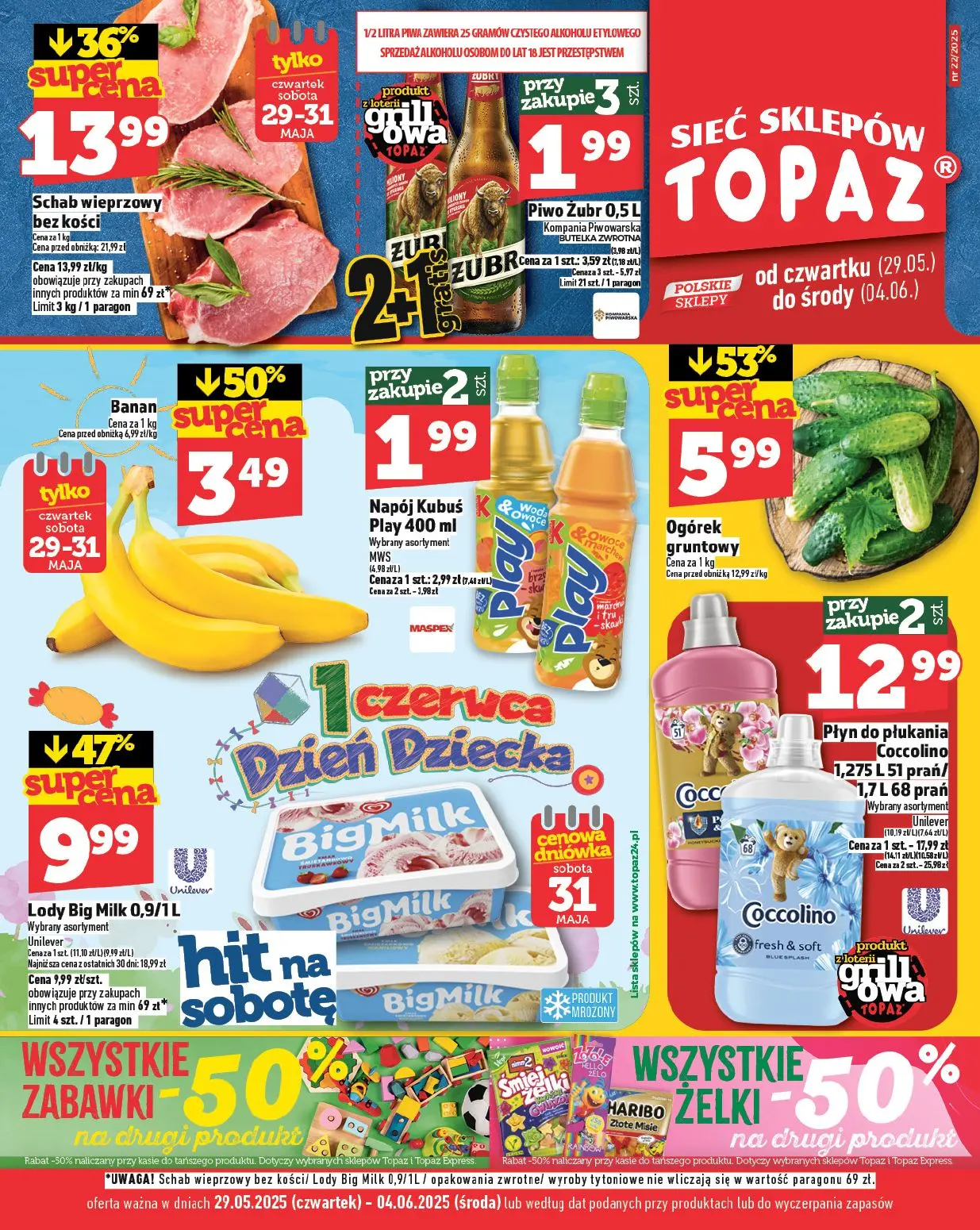 gazetka promocyjna Topaz Warszawa - Strona 1