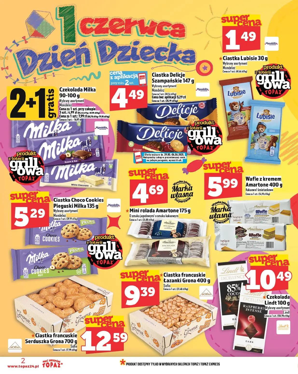 gazetka promocyjna Topaz Warszawa - Strona 2