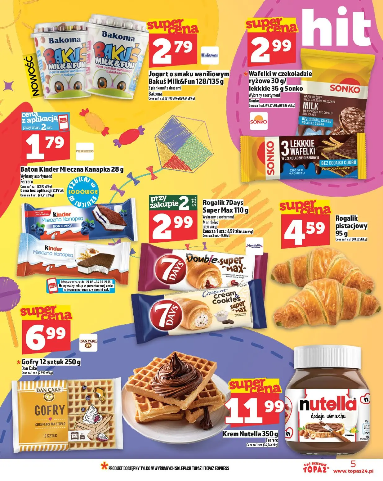 gazetka promocyjna Topaz Warszawa - Strona 5