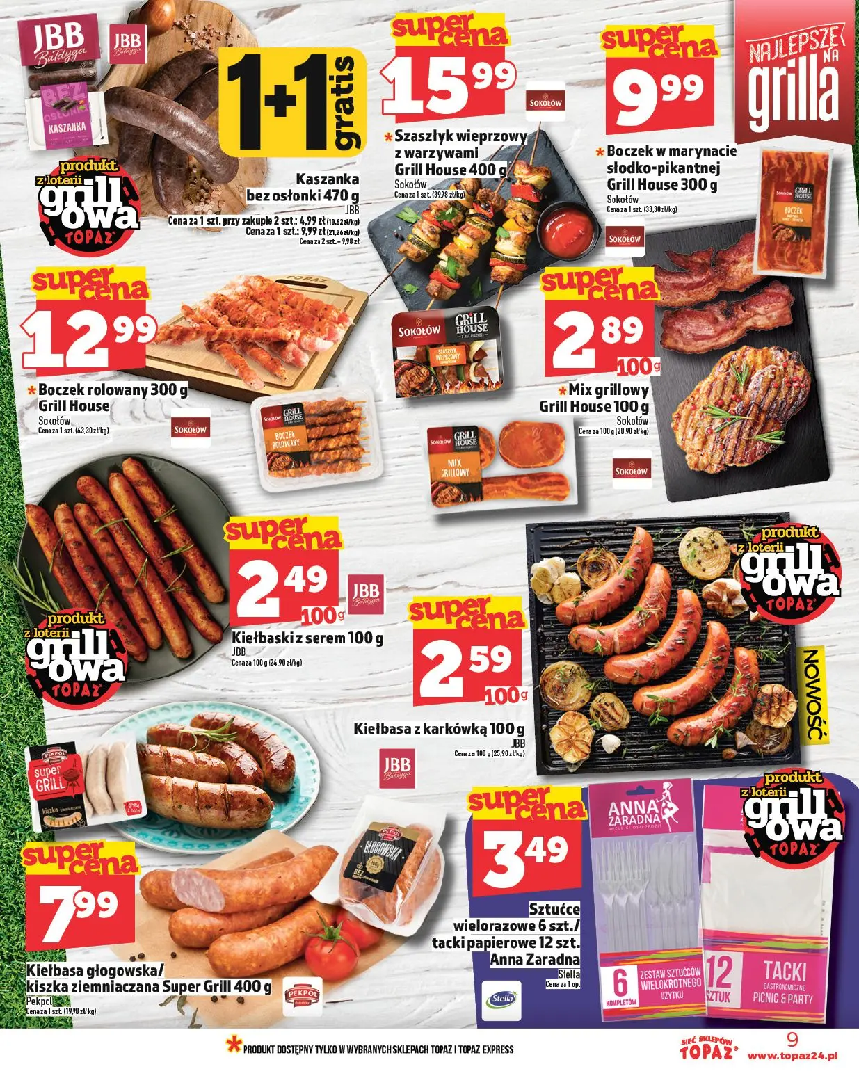 gazetka promocyjna Topaz Warszawa - Strona 9