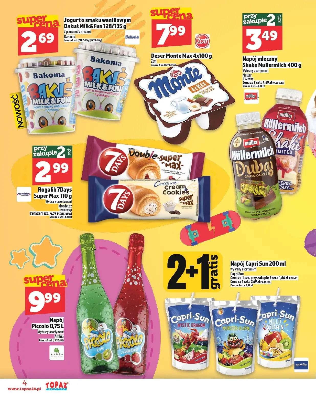 gazetka promocyjna Topaz Express - Strona 4