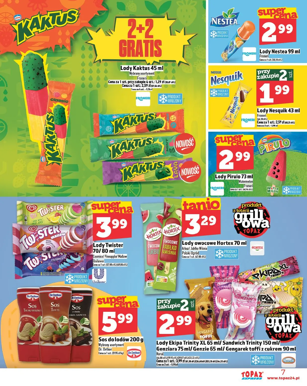 gazetka promocyjna Topaz Express - Strona 7