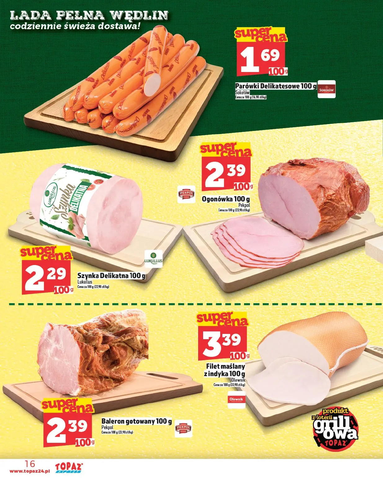 gazetka promocyjna Topaz Express - Strona 16