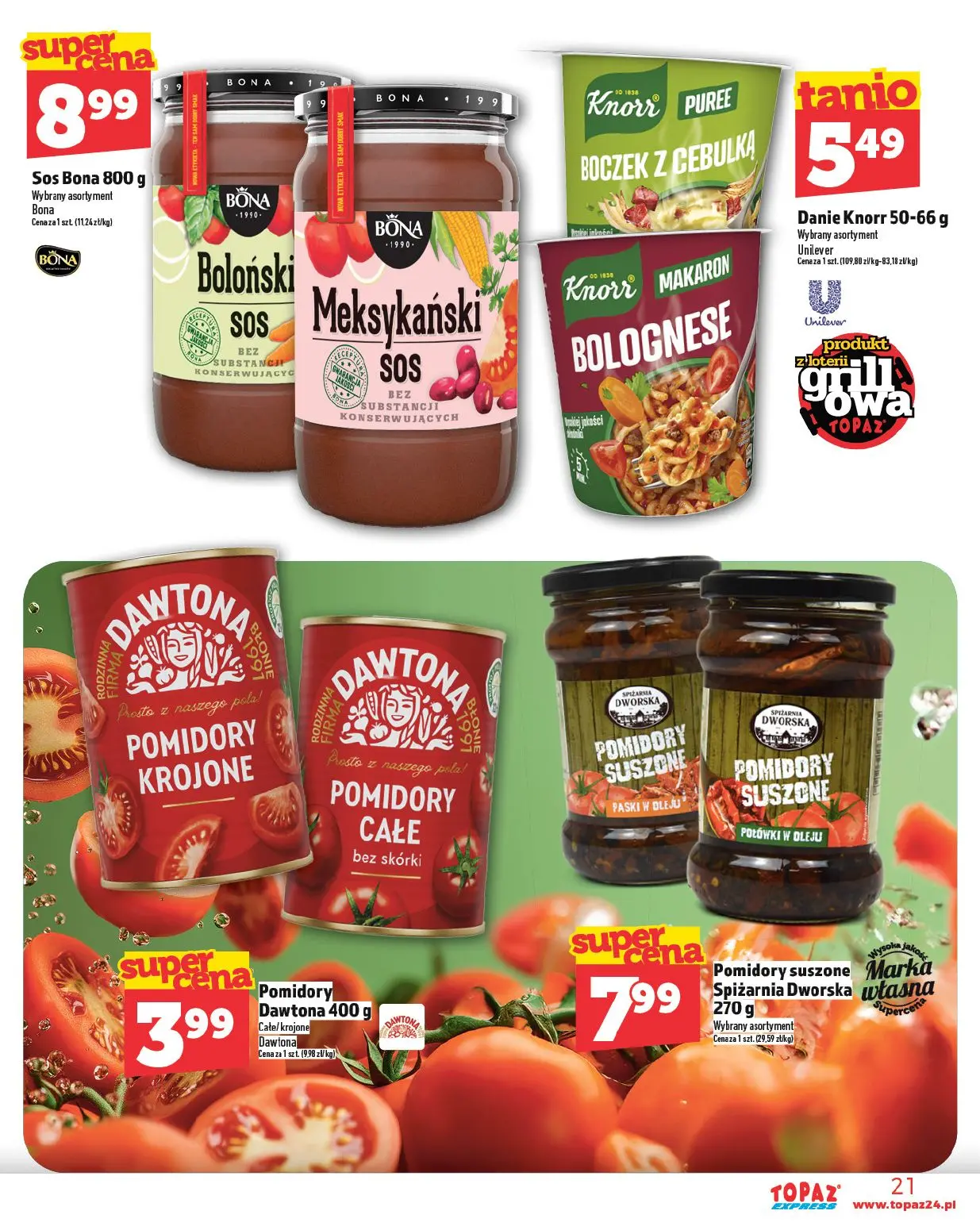 gazetka promocyjna Topaz Express - Strona 21