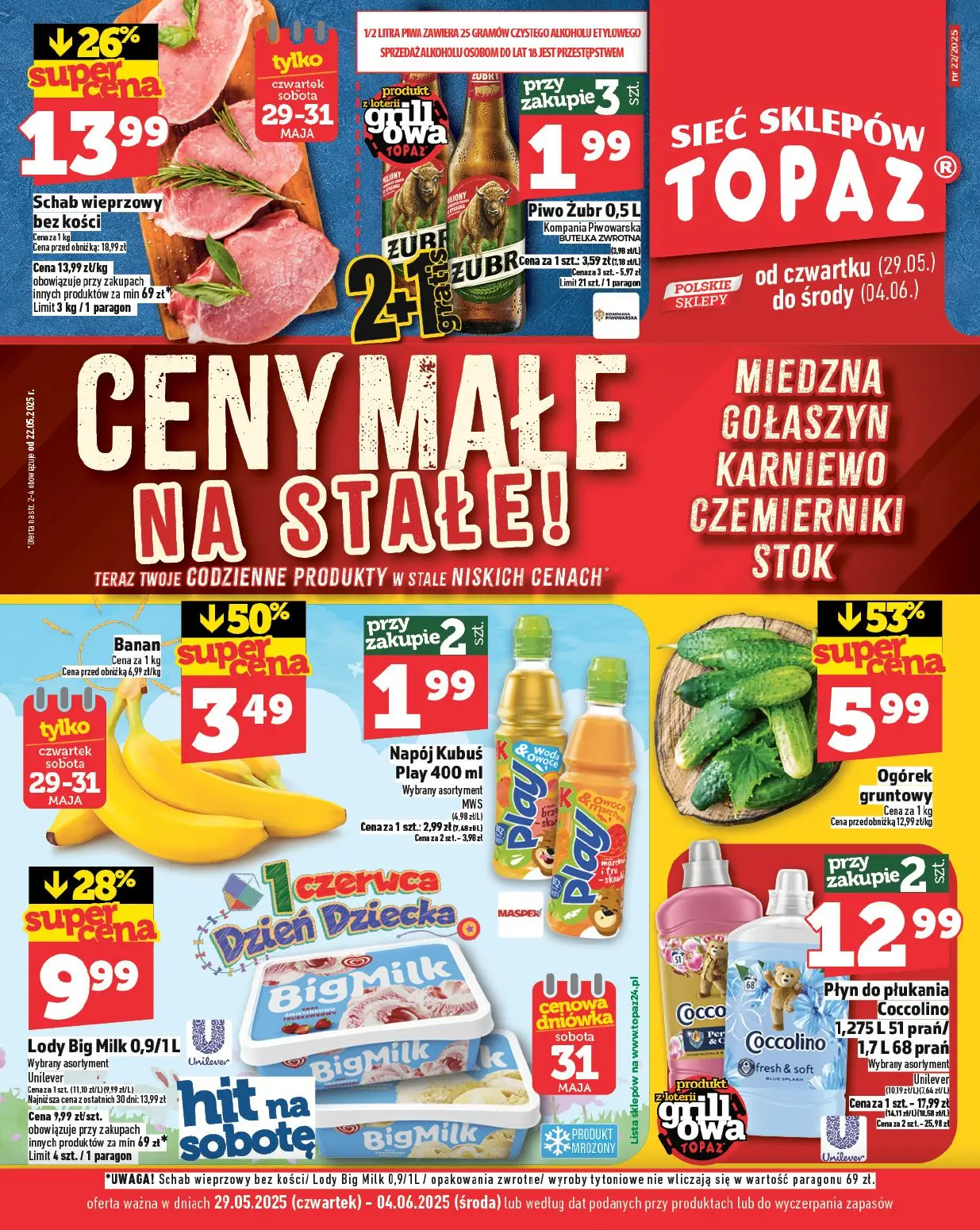 gazetka promocyjna Topaz Ceny małe - Strona 1