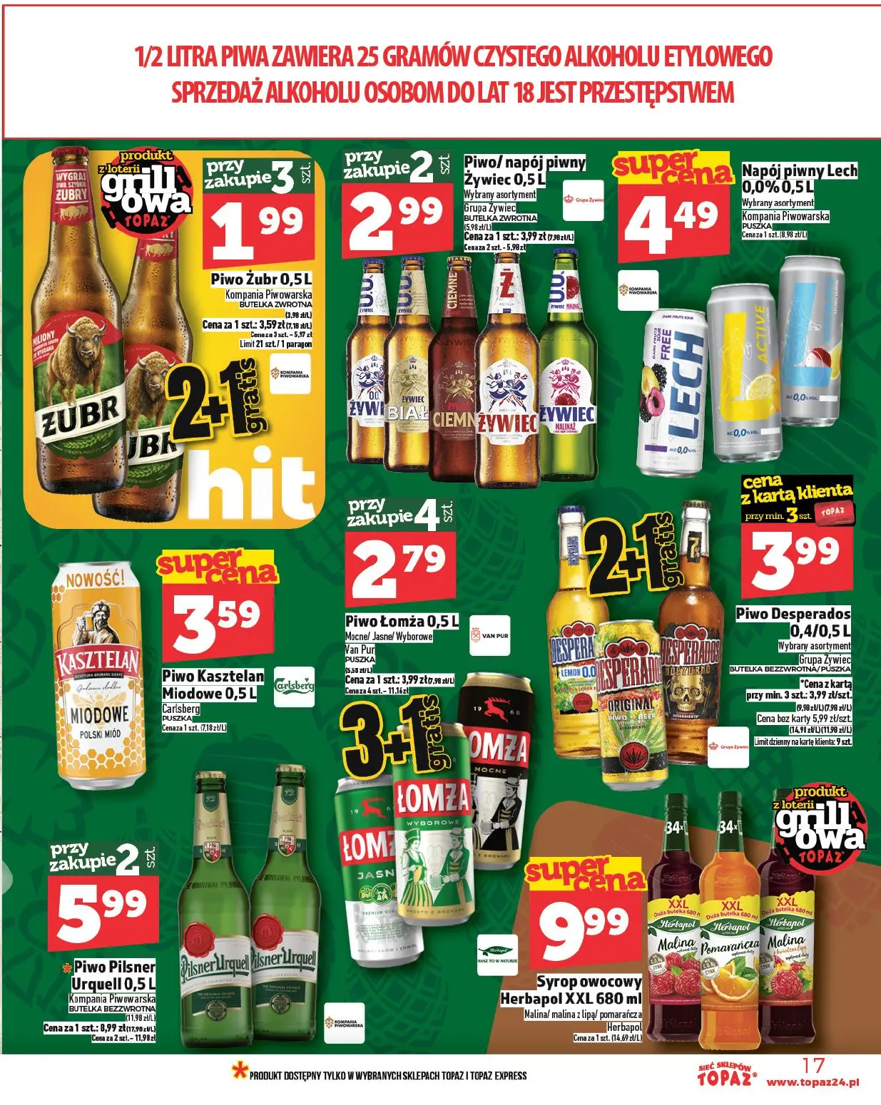 gazetka promocyjna Topaz Ceny małe - Strona 17