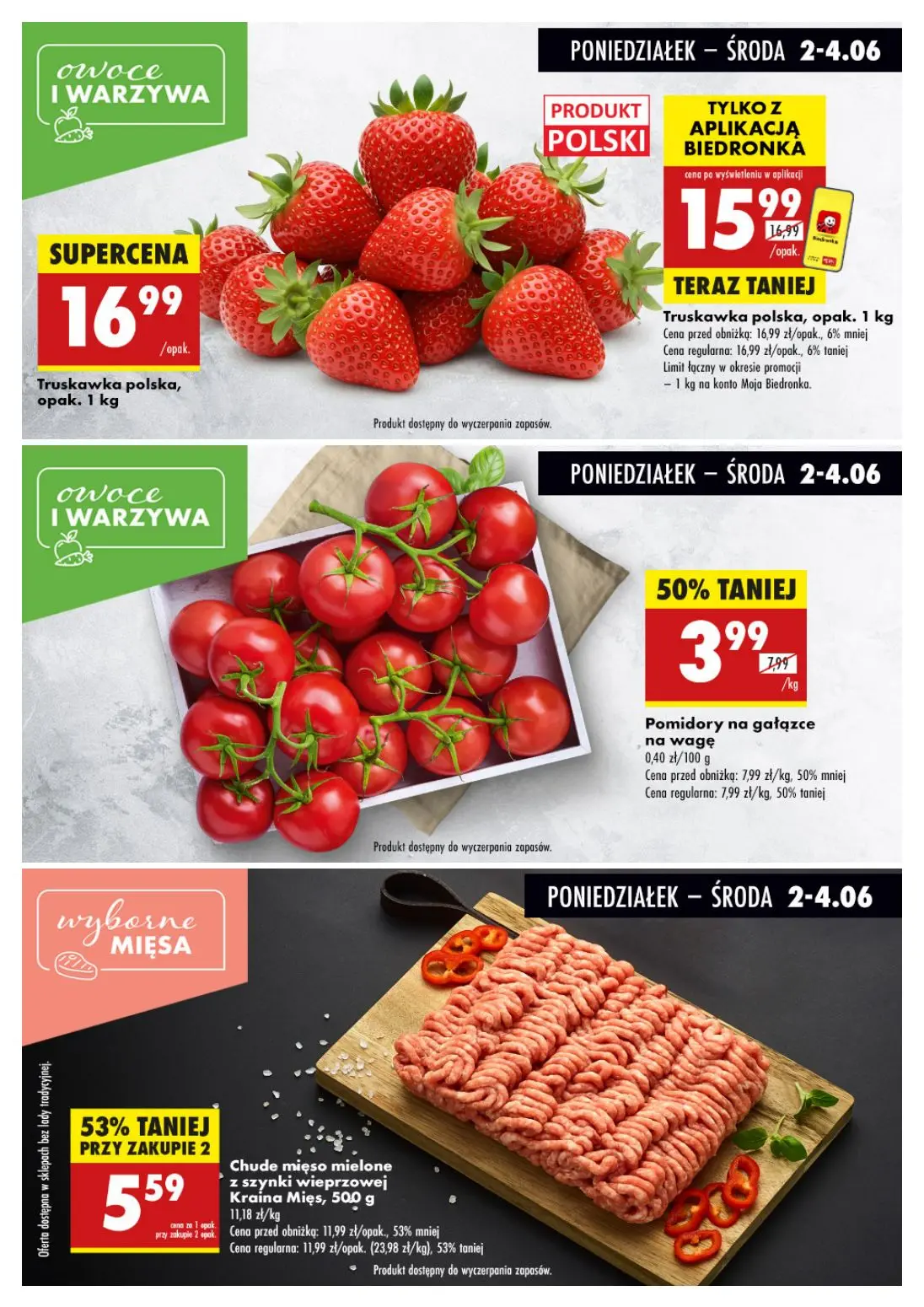 gazetka promocyjna Biedronka Biedronkowe oszczędności - Strona 4