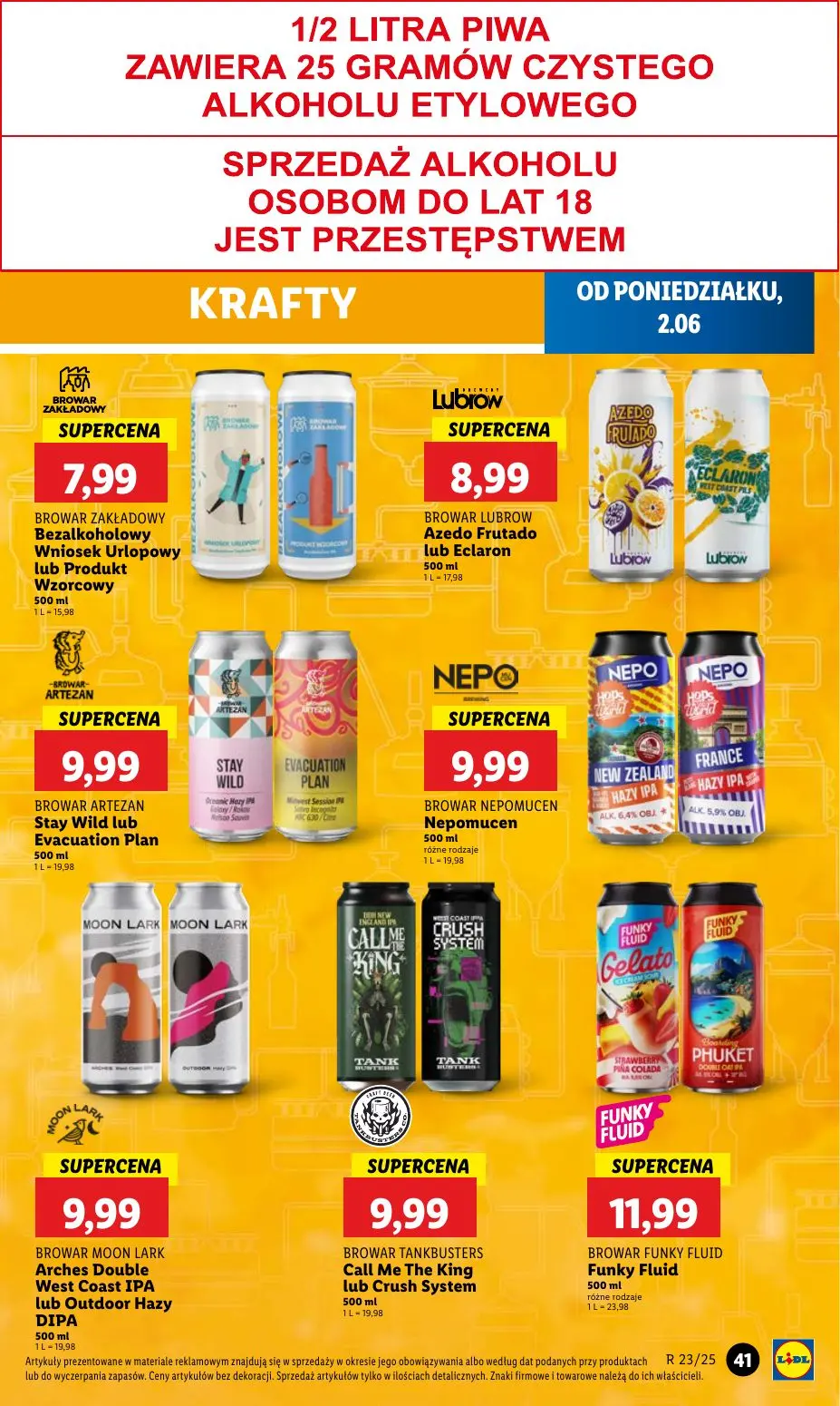 gazetka promocyjna LIDL Od poniedziałku - Strona 47