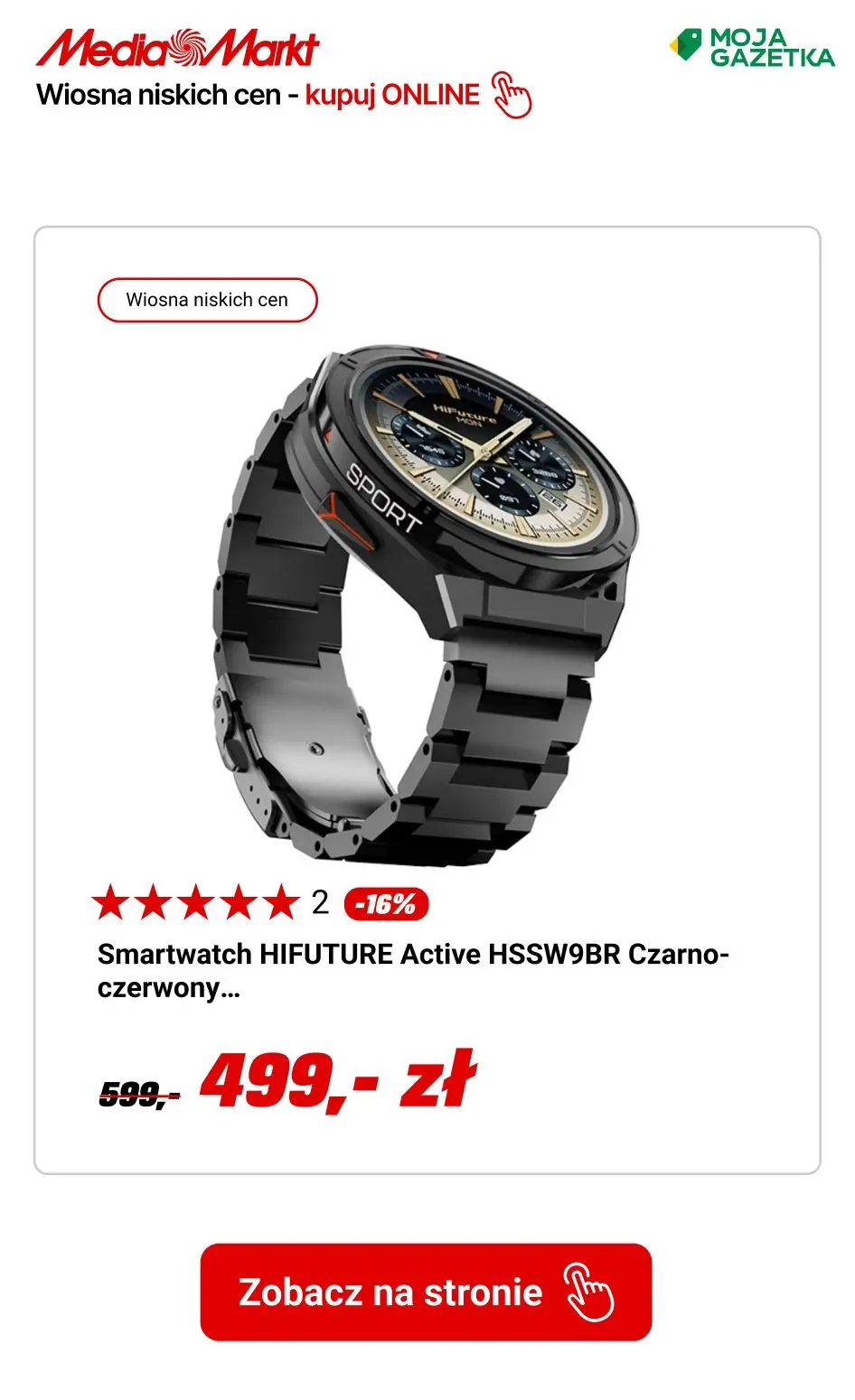gazetka promocyjna Media Markt Wiosna niskich cen! - Strona 2