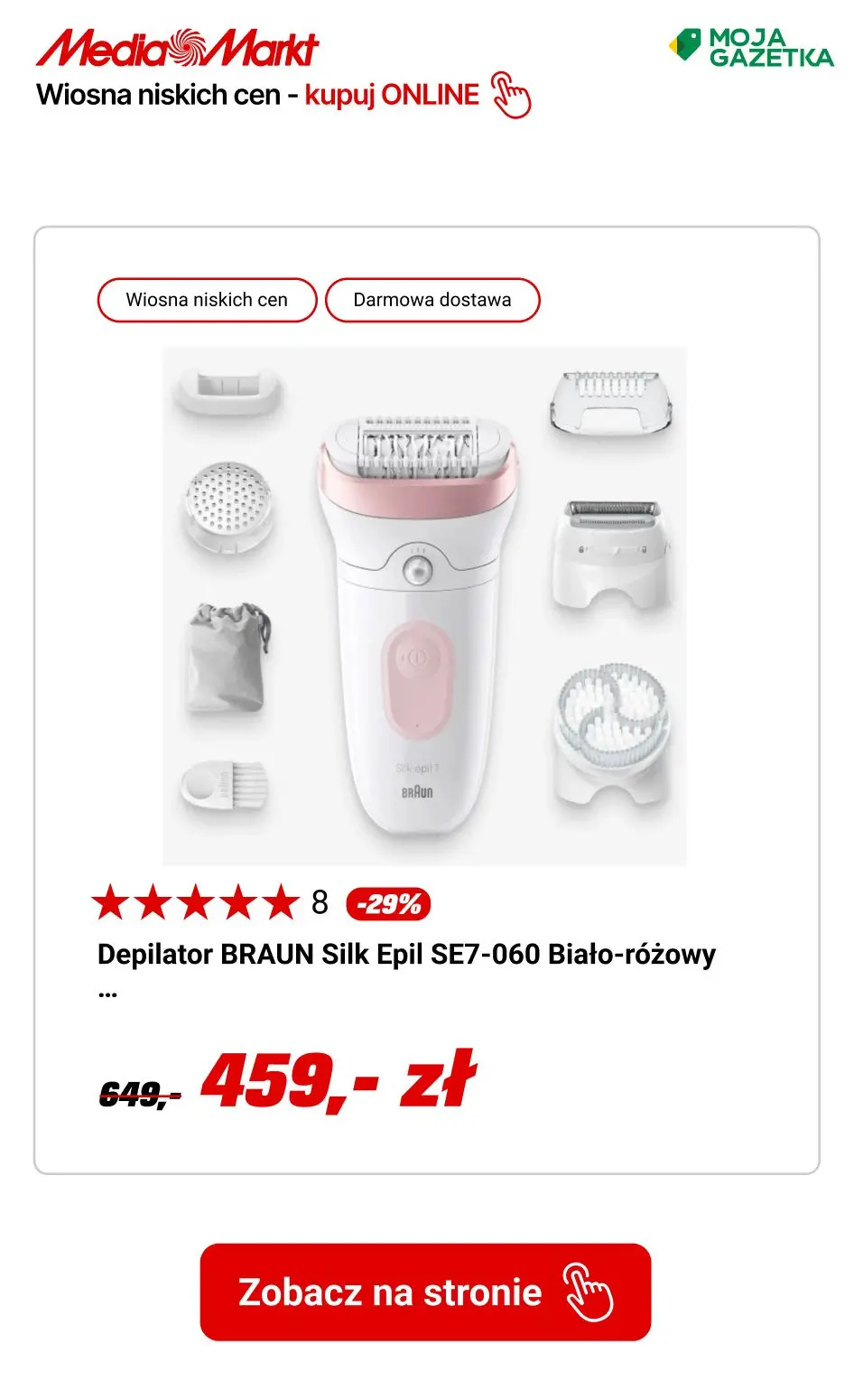 gazetka promocyjna Media Markt Wiosna niskich cen! - Strona 7