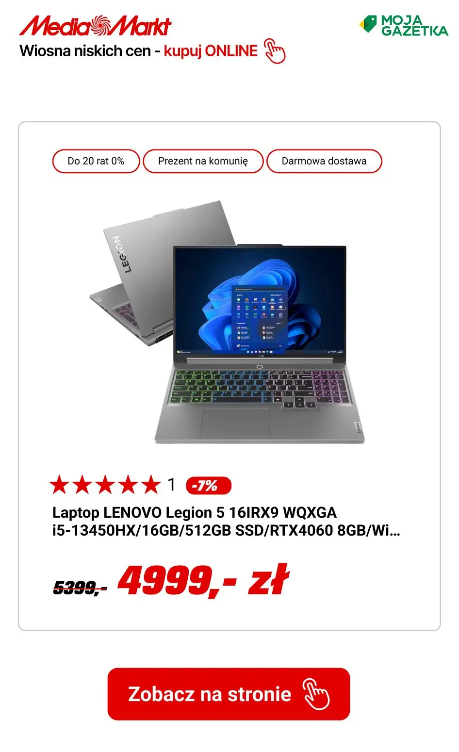 gazetka promocyjna Media Markt Wiosna niskich cen! - Strona 9