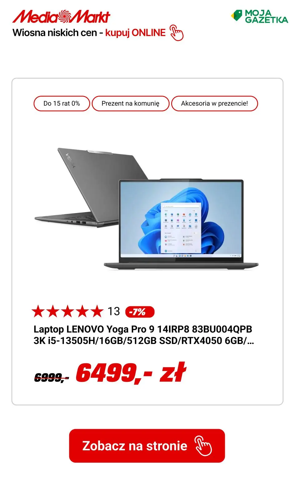 gazetka promocyjna Media Markt Wiosna niskich cen! - Strona 10