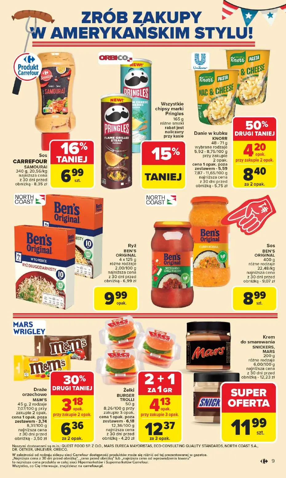 gazetka promocyjna Carrefour Kuchnia Amerykańska - Strona 9