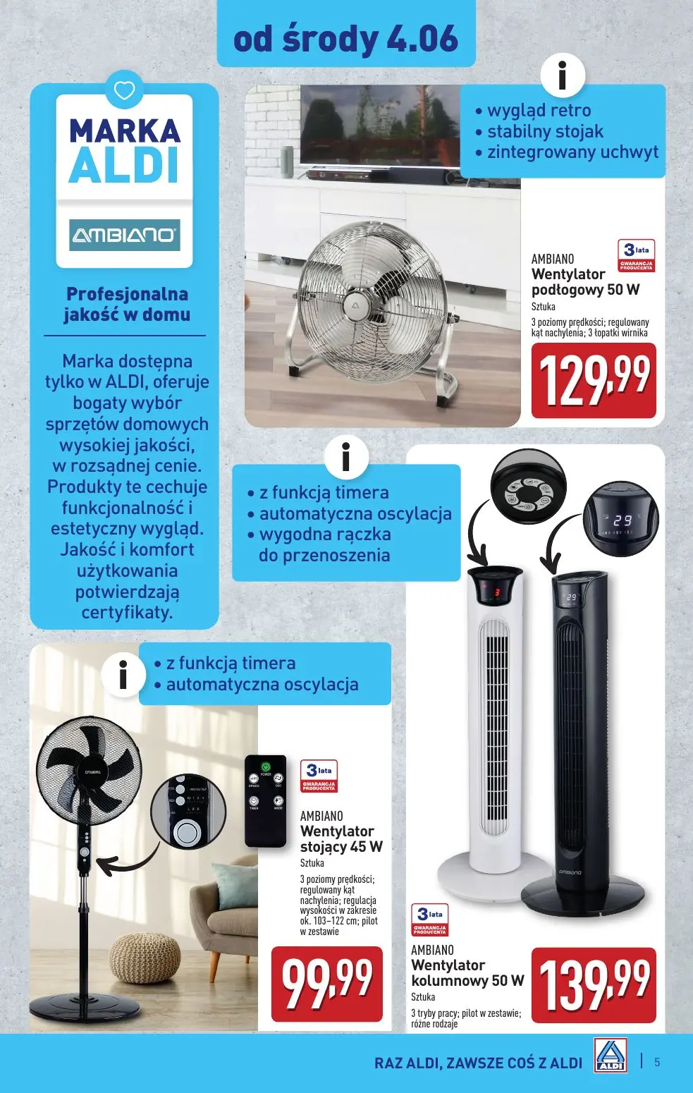 gazetka promocyjna ALDI Od środy i od soboty - Strona 5