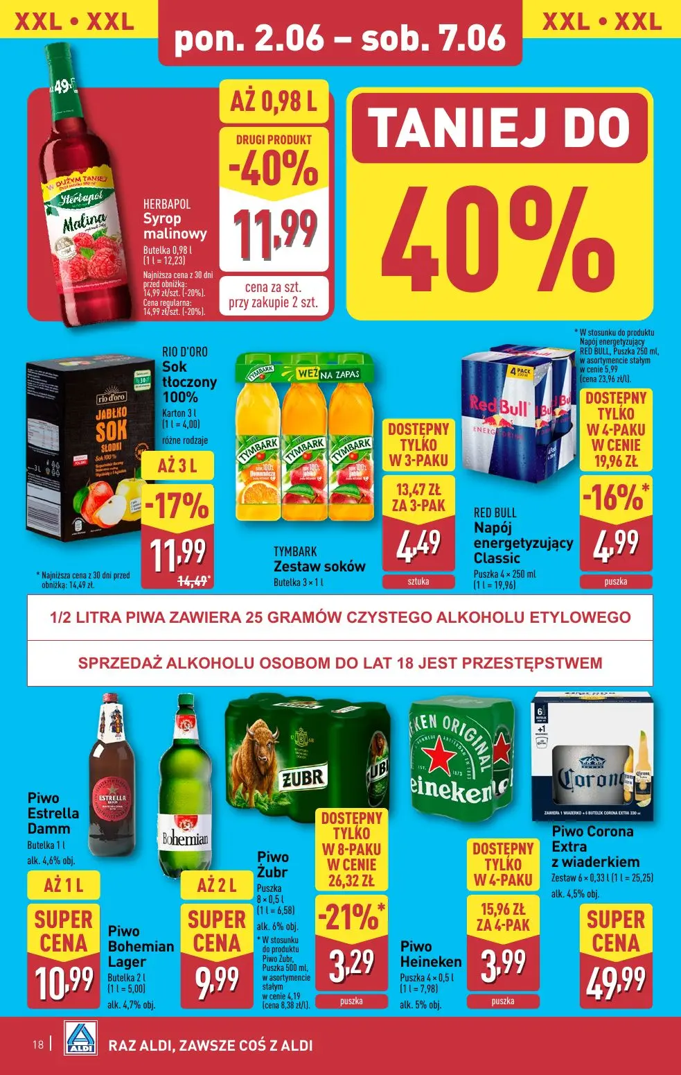 gazetka promocyjna ALDI Raz ALDI, zawsze coś z ALDI - Strona 18