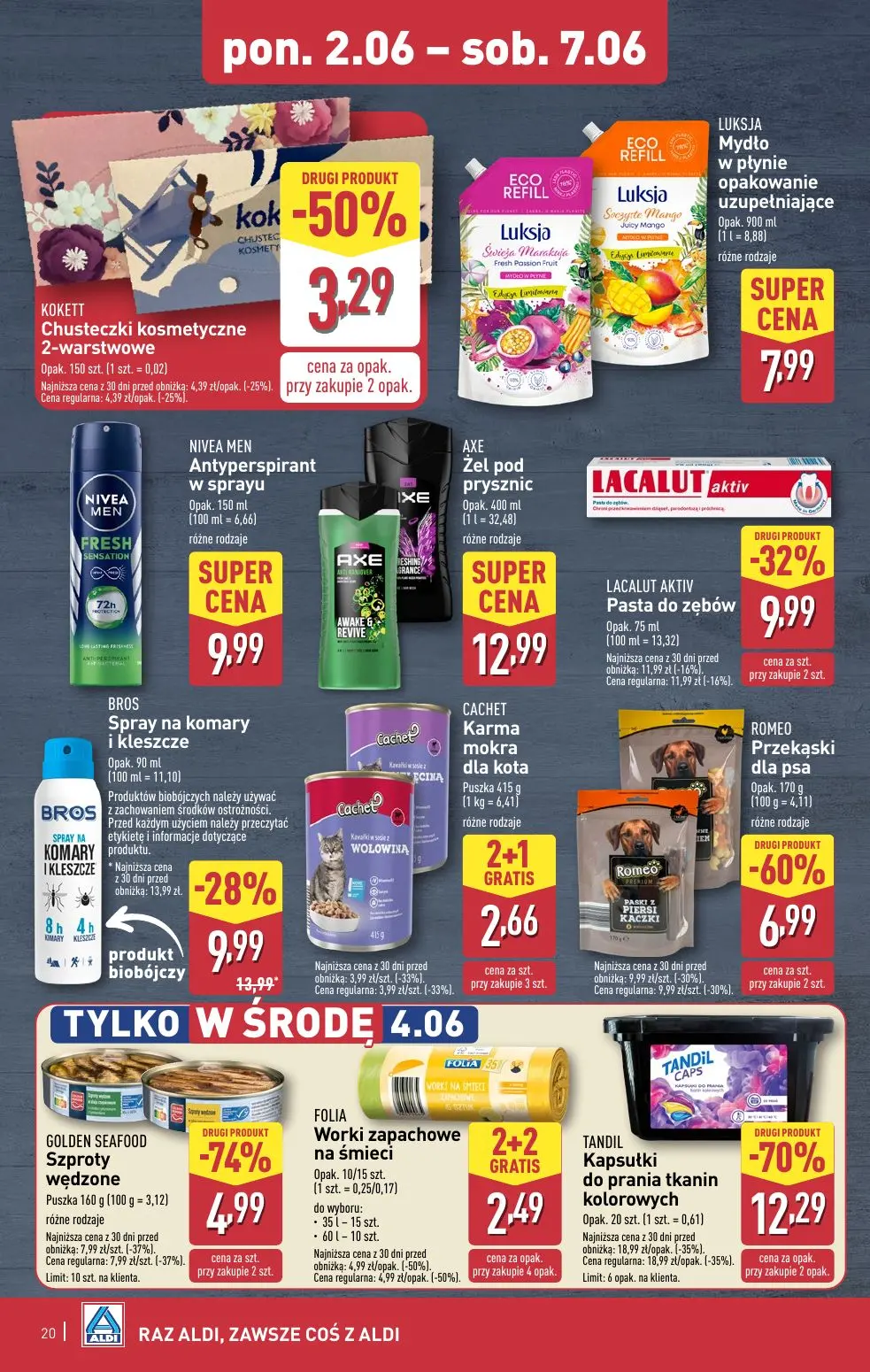 gazetka promocyjna ALDI Raz ALDI, zawsze coś z ALDI - Strona 20