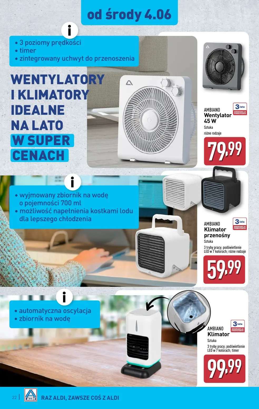 gazetka promocyjna ALDI Raz ALDI, zawsze coś z ALDI - Strona 22