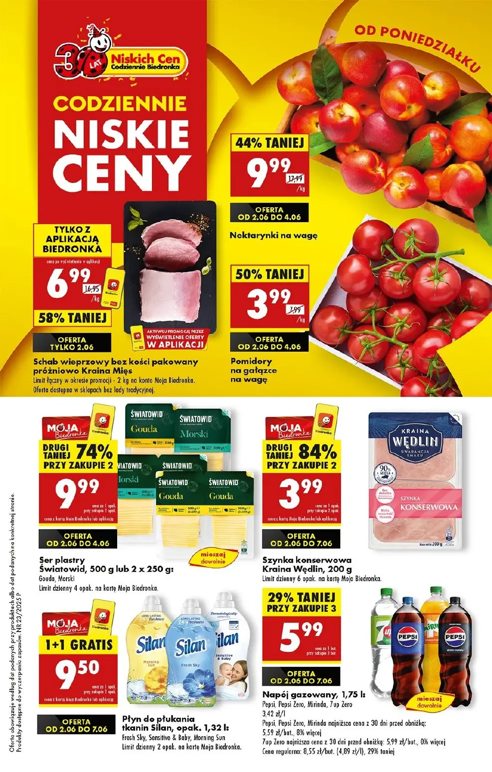 gazetka promocyjna Biedronka Od poniedziałku - Strona 1