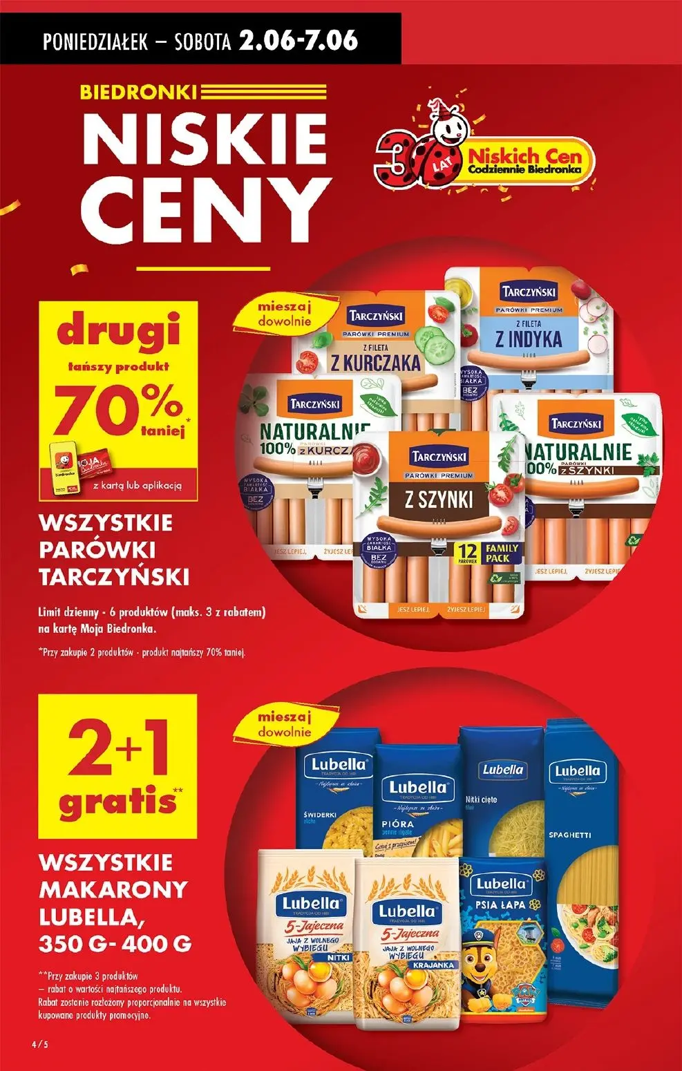 gazetka promocyjna Biedronka Od poniedziałku - Strona 4