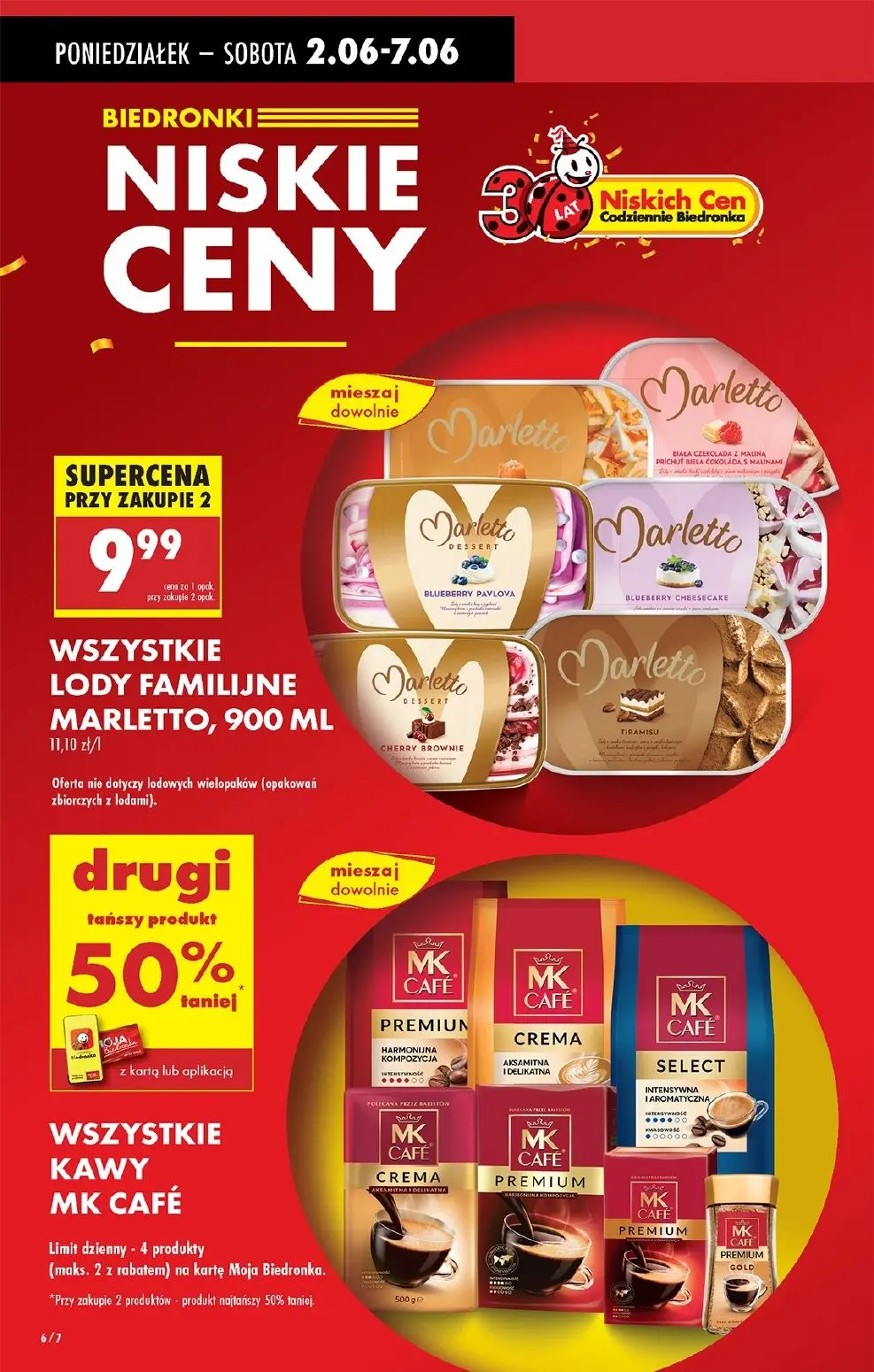 gazetka promocyjna Biedronka Od poniedziałku - Strona 6