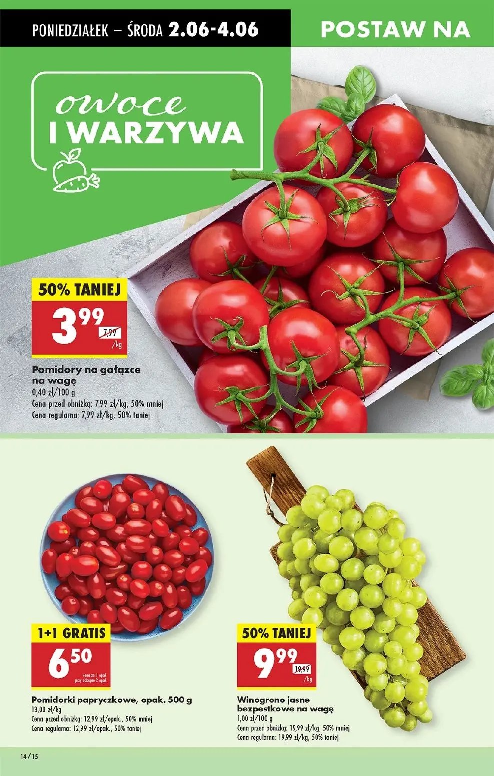 gazetka promocyjna Biedronka Od poniedziałku - Strona 14