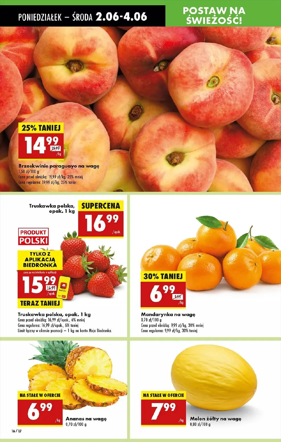 gazetka promocyjna Biedronka Od poniedziałku - Strona 16