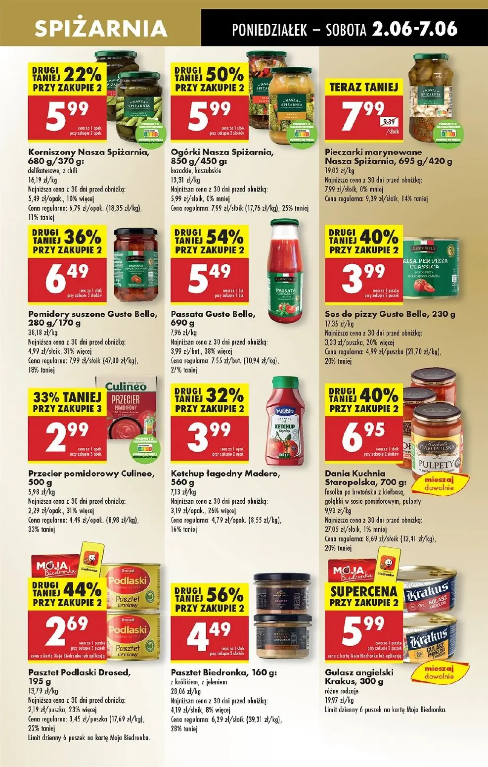 gazetka promocyjna Biedronka Od poniedziałku - Strona 39