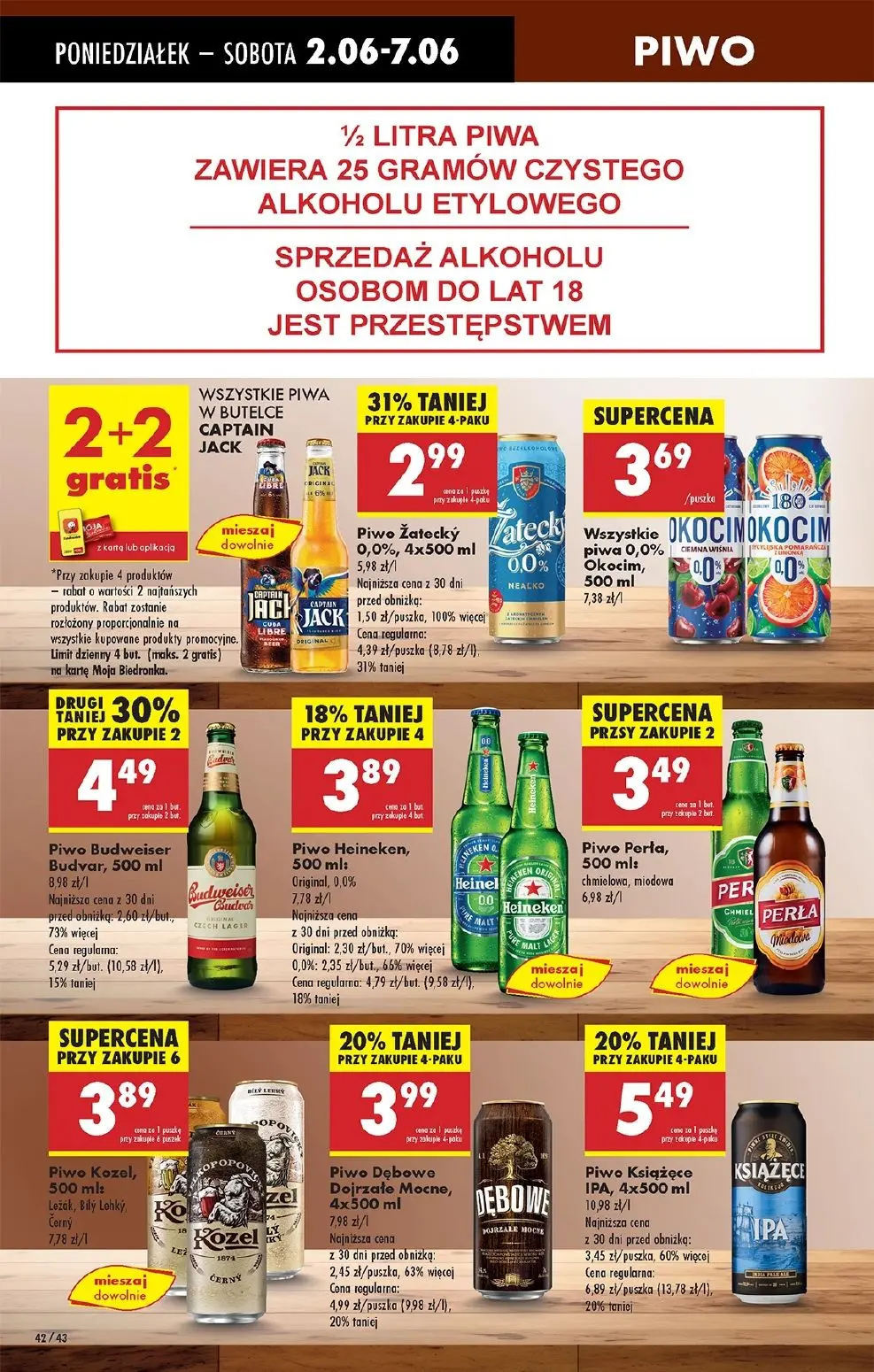 gazetka promocyjna Biedronka Od poniedziałku - Strona 46