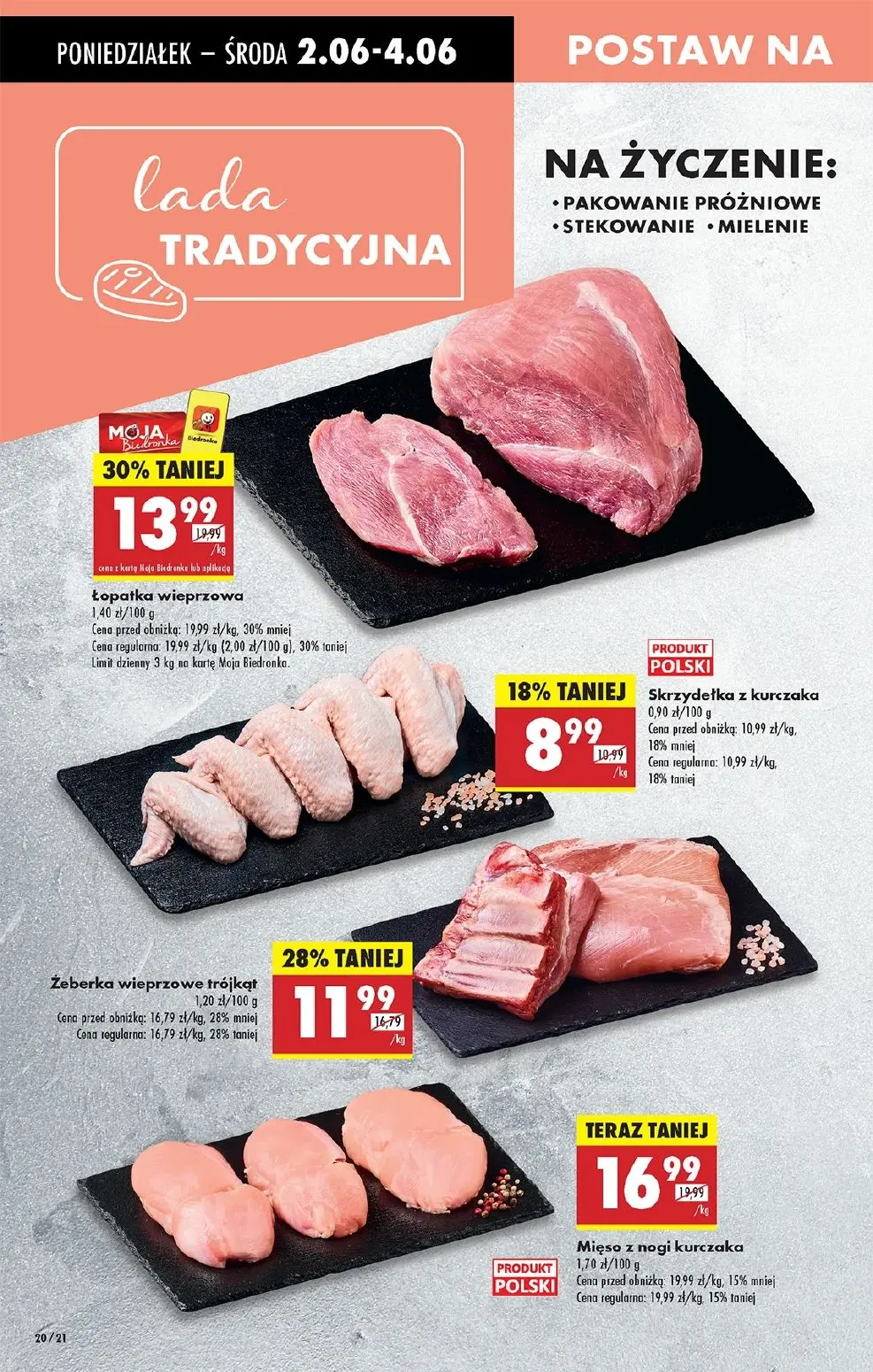 gazetka promocyjna Biedronka Od poniedziałku - Lada tradycyjna - Strona 24