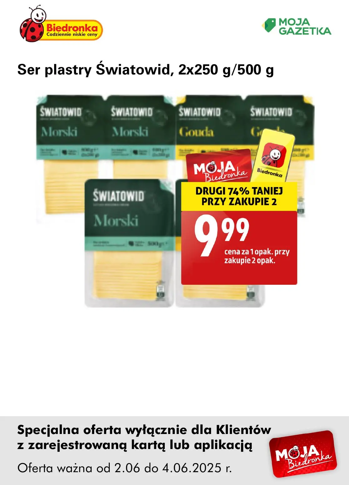 gazetka promocyjna Biedronka Oferta z kartą Moja Biedronka - Strona 3