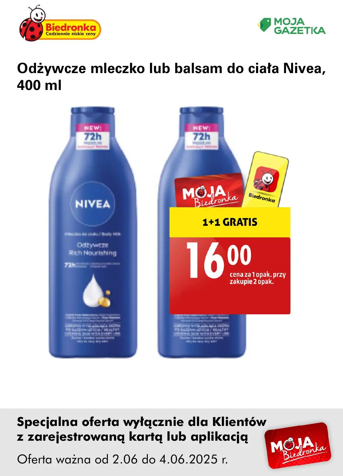 gazetka promocyjna Biedronka Oferta z kartą Moja Biedronka - Strona 4