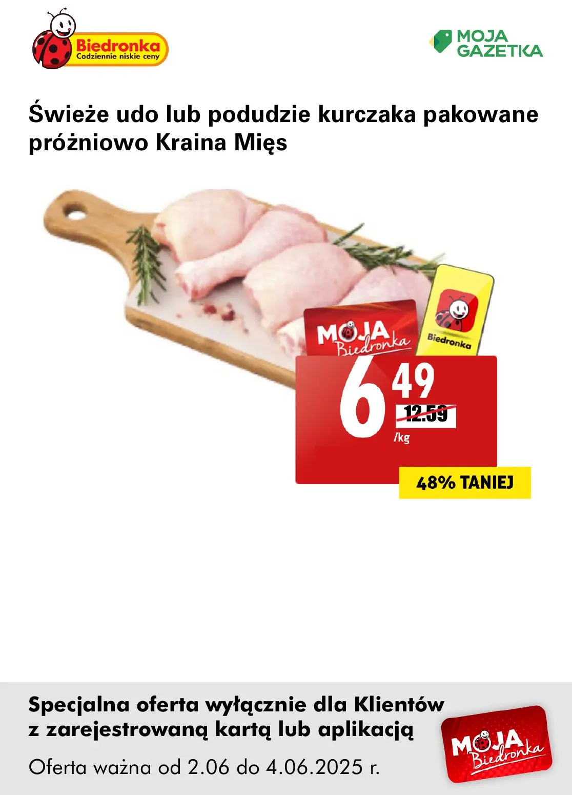 gazetka promocyjna Biedronka Oferta z kartą Moja Biedronka - Strona 6