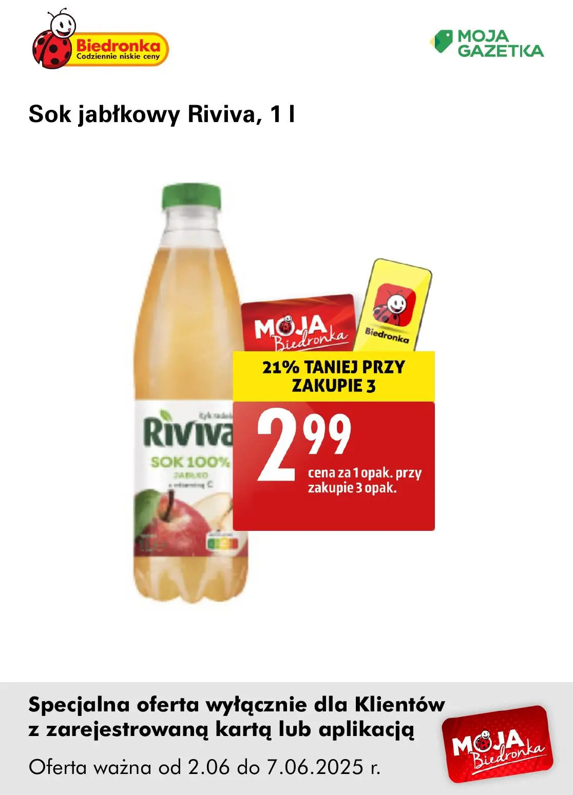 gazetka promocyjna Biedronka Oferta z kartą Moja Biedronka - Strona 7