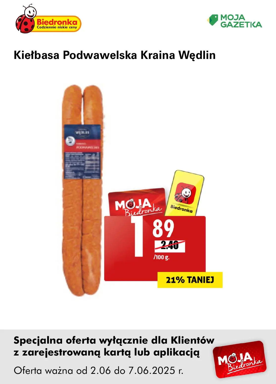 gazetka promocyjna Biedronka Oferta z kartą Moja Biedronka - Strona 13