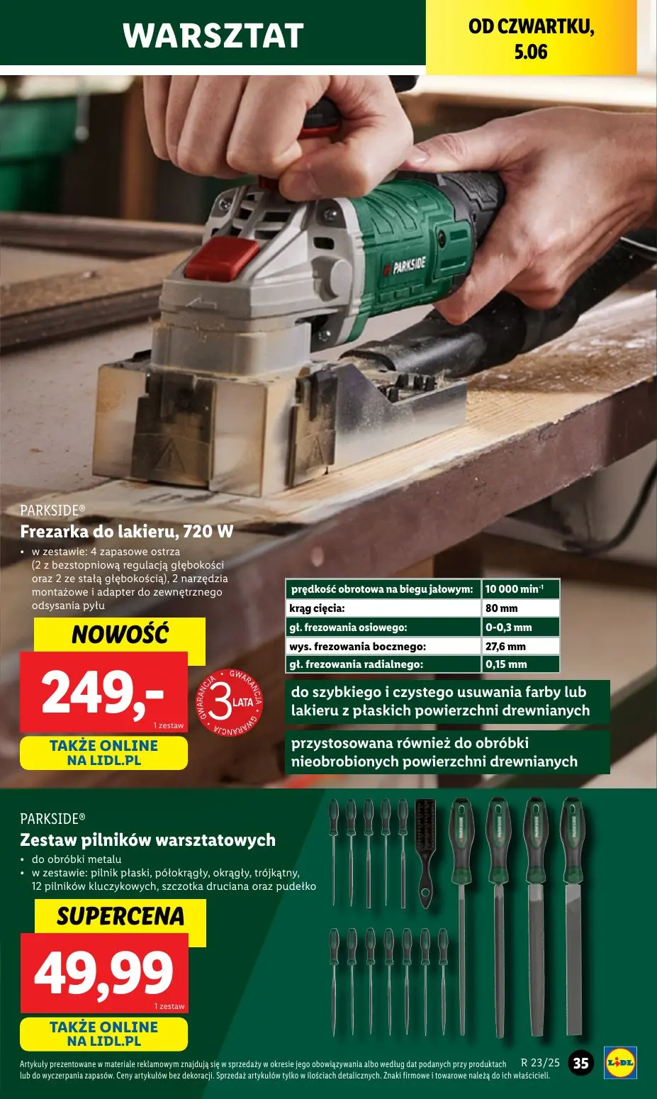 gazetka promocyjna LIDL Katalog okazji - Strona 43