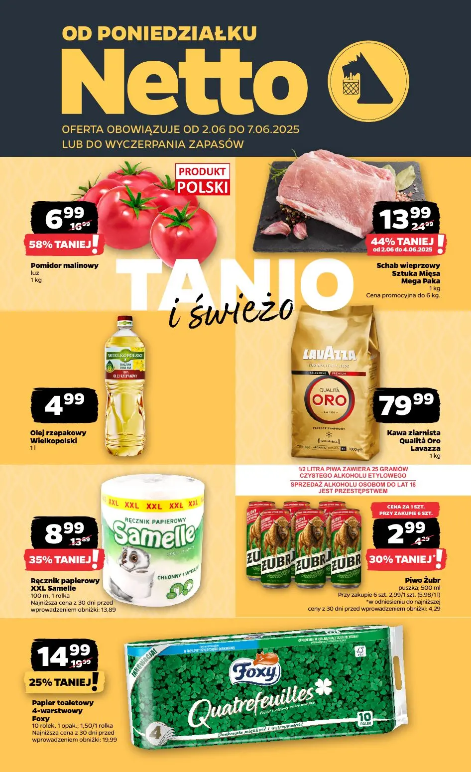gazetka promocyjna NETTO Od poniedziałku - Strona 1